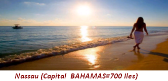 Nassau (Capital Bahamas=700 îles)